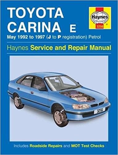1993 Toyota Carina Service Manual